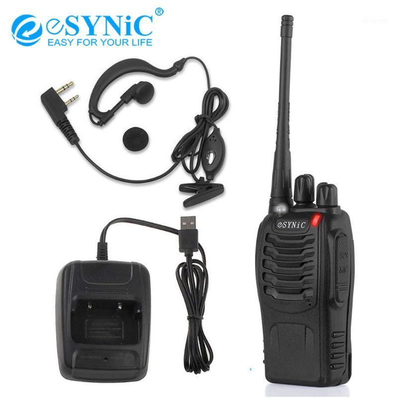 

eSYNiC 1Pcs Walkie Talkie UHF 400-470MHZ 5W16CH 2-Way Radio BF-888S with LED Light for Field Survival Camping Biking and Hiking1