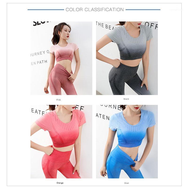 

Sexy Women 2PCS Yoga Set Female Sleeveless yoga shirt Top Fitness Shorts Running Gym Sports Clothes Suit sets1, 02