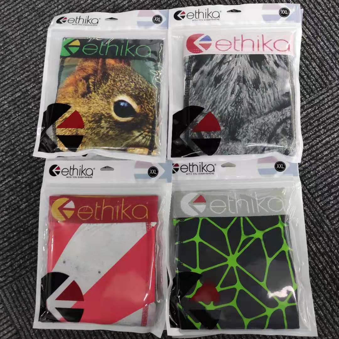 

ethika men boxers ethika boxers Sports Hip Hop Rock Excise Underwear Skateboard Street Fashion Streched Quick Dry Random