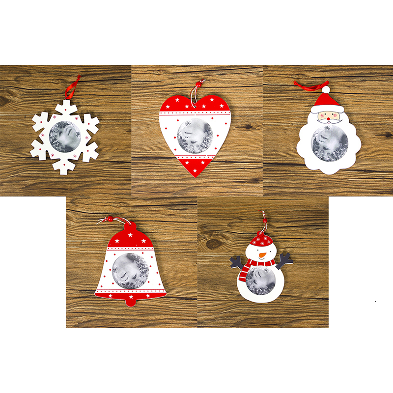 Decorations 2020 Ornaments Christmas New For Home Year DIY Wooden