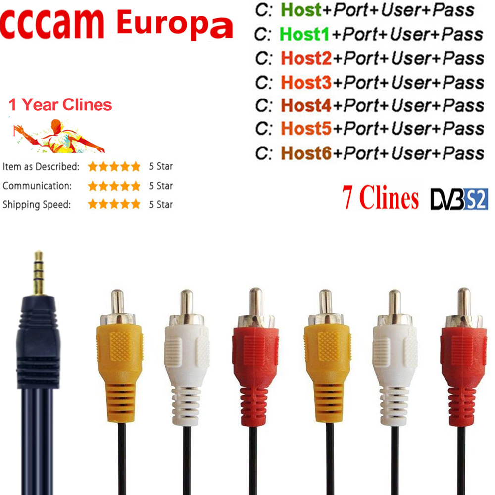 

Cccam Europa Germany oscam cline for desky 5/6/7 lines Europe cccam for Spain/Portugal/Poland stable used in DVB-s/s2 satellite receiver