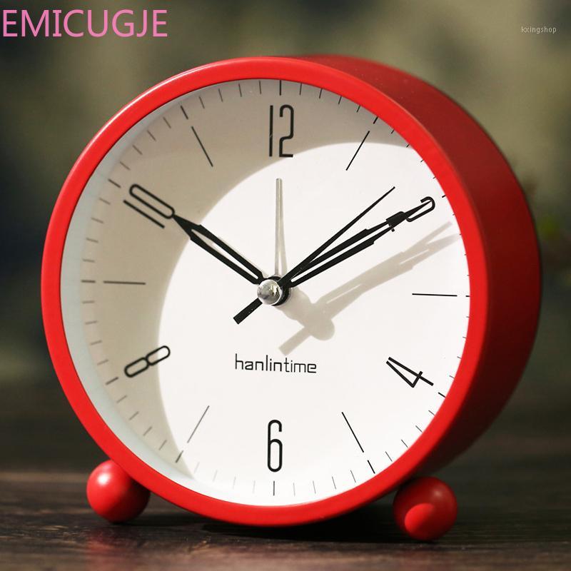 

Digital Mute Table Bedroom Clock with Night light Gift for Kids Simple INS 4 inch Silent Desktop Alarm Clock1