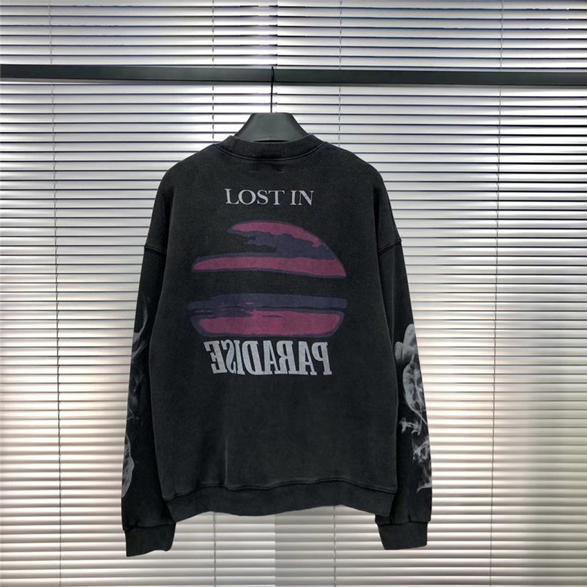 

2021 New Ss Crewneck Sweatshirts Men Women 1:1 Top Version Askyurself Hoodie Hooded Ls69