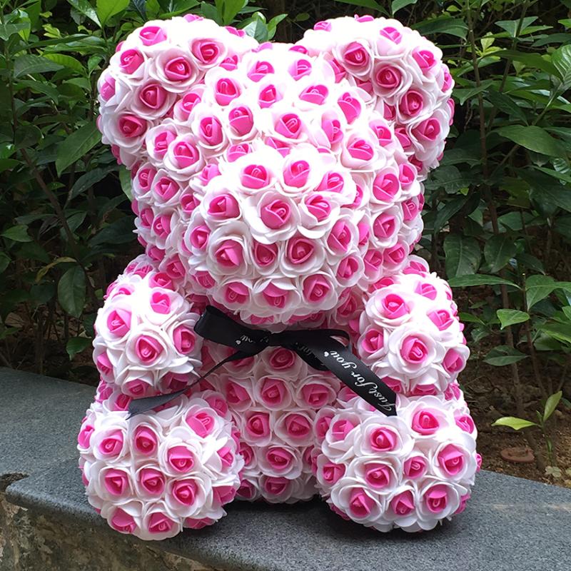 

40cm with Heart Big Red Bear, 40cm opp bag