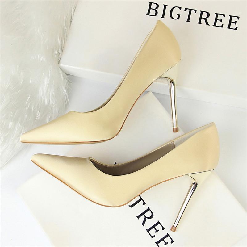 

Valentine Shoes Wedding Heels Dress Shoes Women Luxury Heels Stiletto Women Pumps Elegant For Woman Sexy High Buty1, Gold