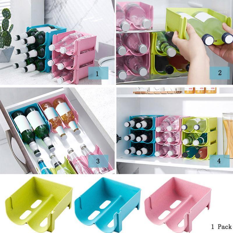 

Kitchen Organizer Refrigerator Storage Basket Box Rack Fridge Freezer Home Kitchen Can Beverage Organizer Tool^51