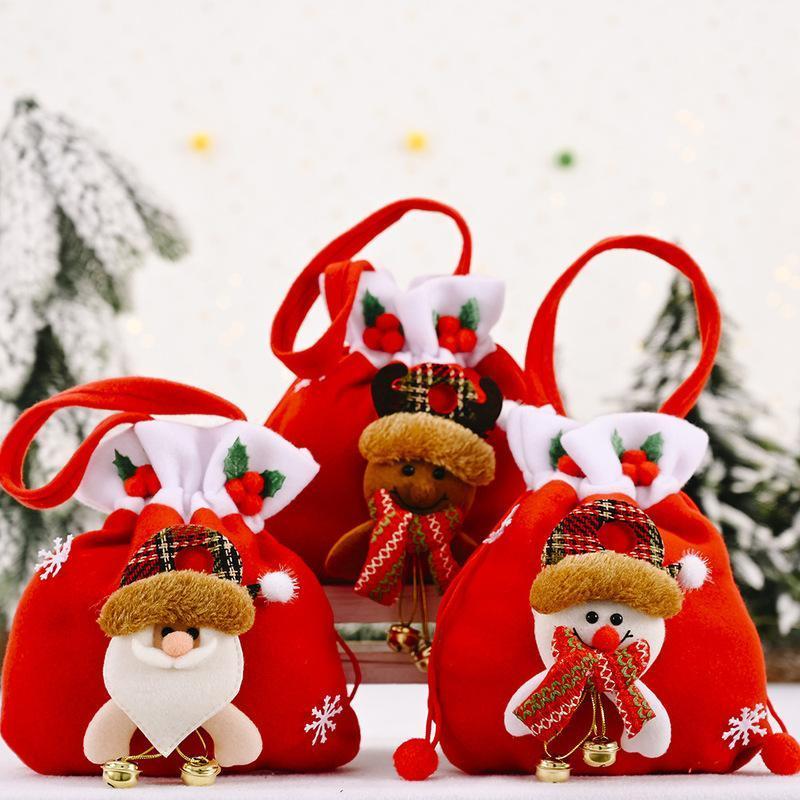 

Christmas Gift Bag Noel Deco Cristmas Ornaments Xmas Gifts Happy New Year 2021 Christmas Decorations for Home Navidad 20201