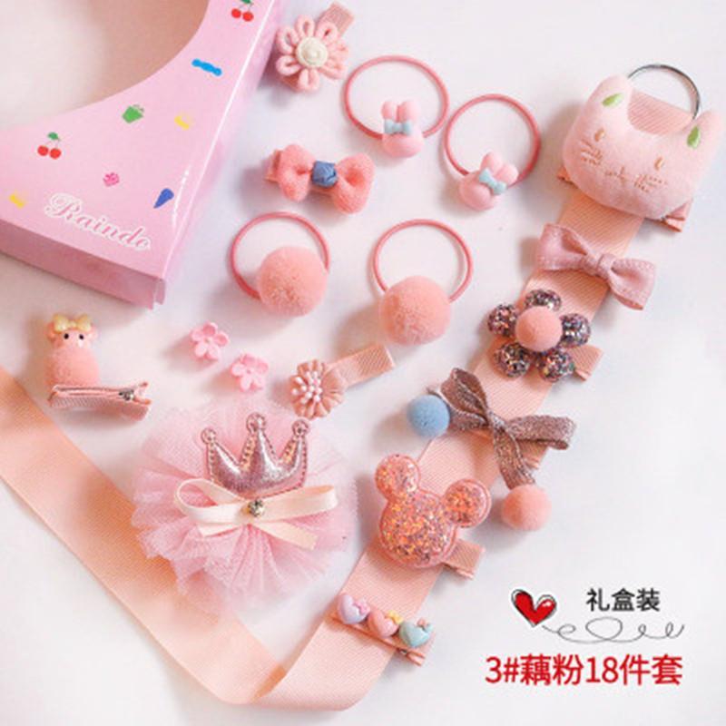 

2020 New Children'S Hair Clip Set Baby Girl Does Not Hurt Hair Accessories1, A3