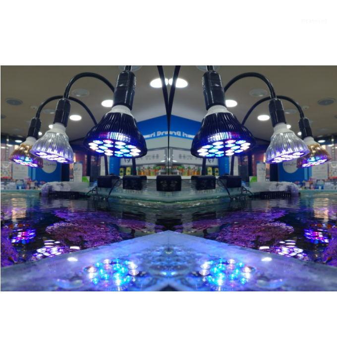 

Free customize LED Aquarium light led pet Lighting fish tank lamp plant grow bulb 54W for saltwater marine coral reef sump algae1