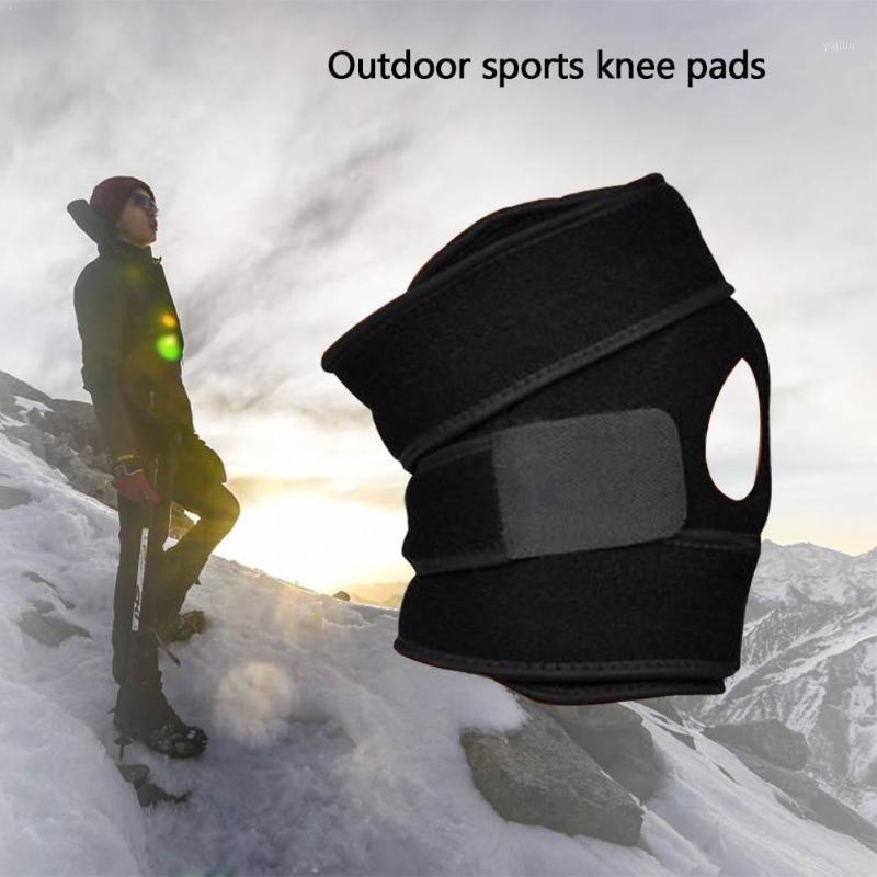 

2PCS Breathable Knee Pads Springs Support Silica Gel Knee Brace Protect Running New Patella / Adjustable Socks Protector Cy H1E41