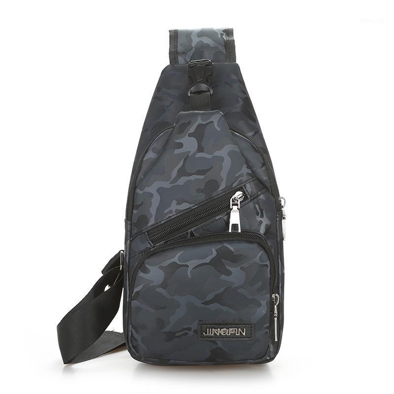 

Women Bag Single Shoulder Strap Chest Pack Camouflage Travel Bag Waterproof Messenger Cross Body Bags for Women1, Black