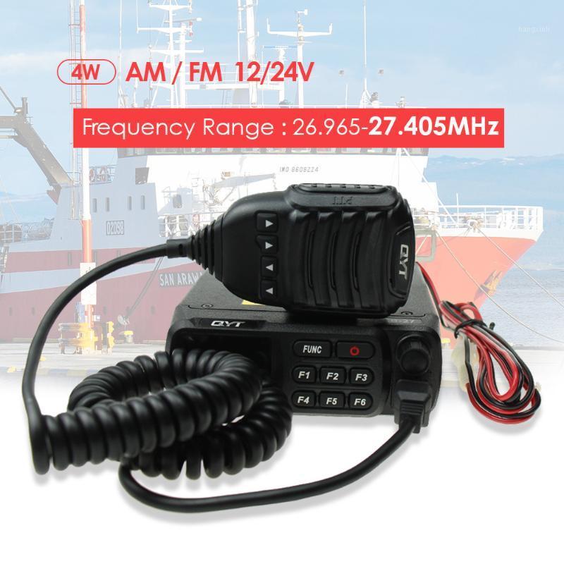 

QYT CB-27 CB Radio 26.965-27.405 MHz AM / FM 12/24 V 4Watts LCD Screen Shortware Citizen Band Multi-standards CB Mobile Radio1