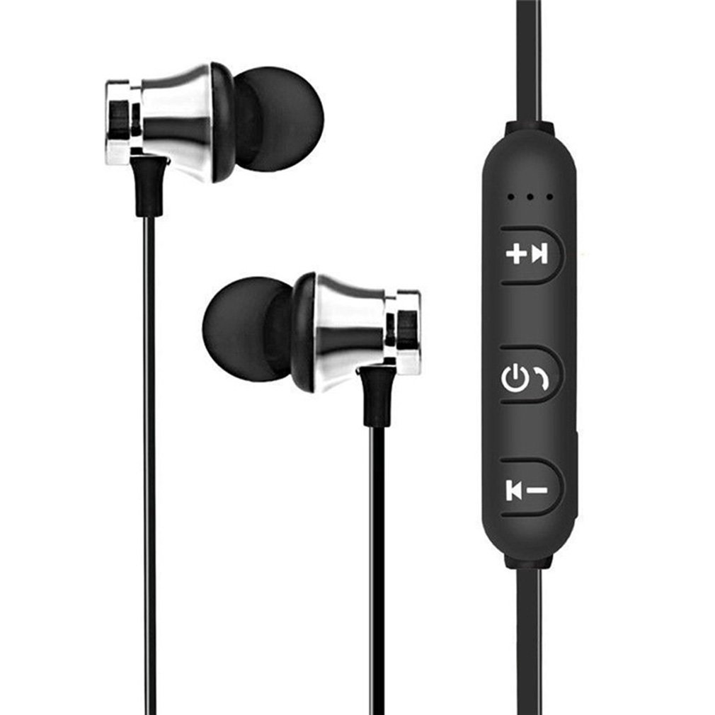 

XT11 Sports Running Bluetooth Wireless Earphone Active Noise Cancelling Headset for phones and music bass Bluetooth Headset, Black