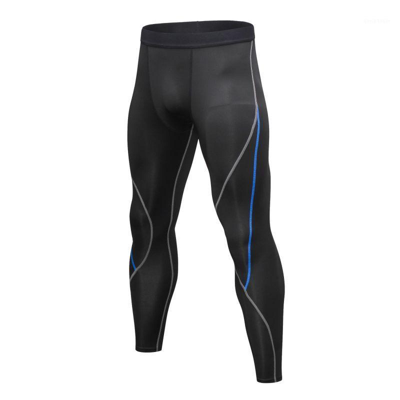 

Men' Running Pants Anti-sweat Elastic Quick Drying Sports Fitness gym Training Tights Trousers1