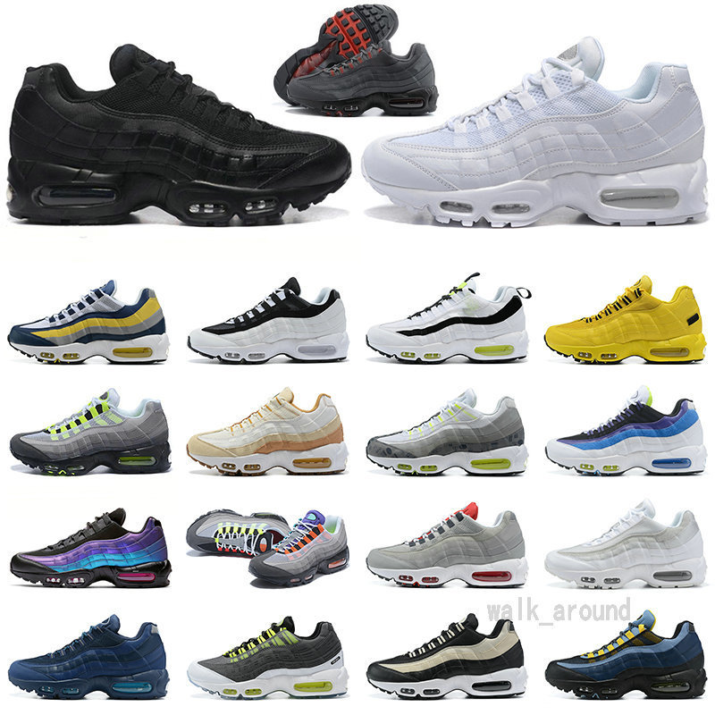 

Top Quality 95s OG Running Shoes 95 Men Neon Triple Black White Muti Yin Yang Midnigth Navy Blue Era Safari Pink Laser Fuchsia Men Womens Sports Sneakers Trainers, Packing;not sold separately