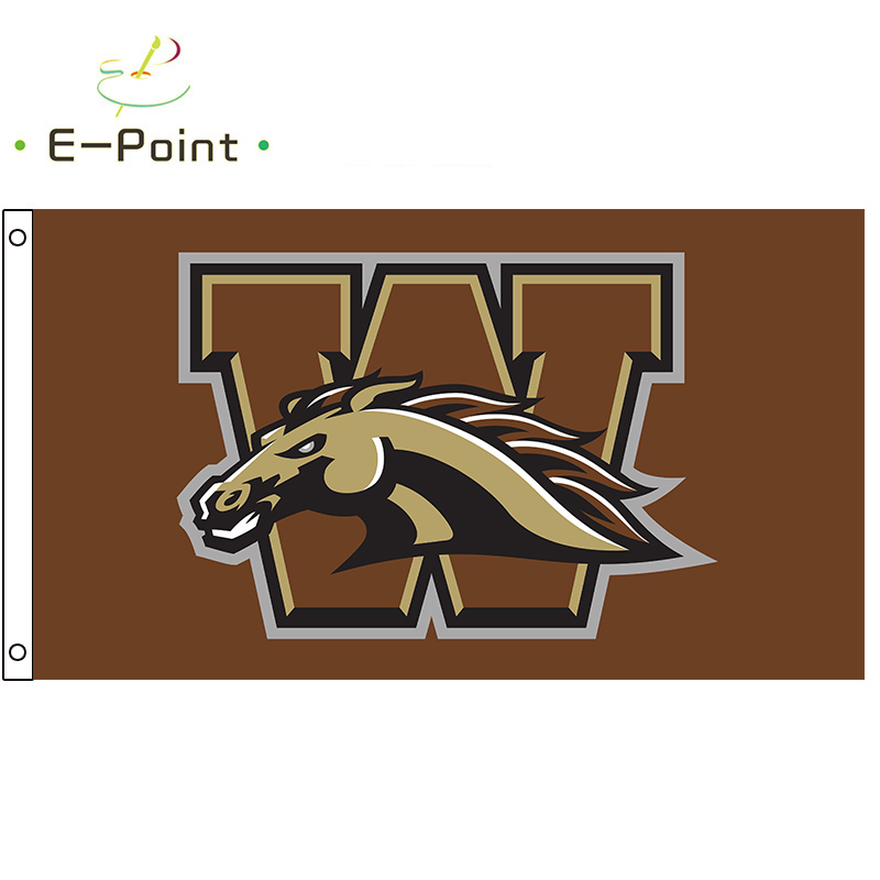 

NCAA Western Michigan Broncos Flag 3*5ft (90cm*150cm) Polyester flag Banner decoration flying home & garden flag Festive gifts