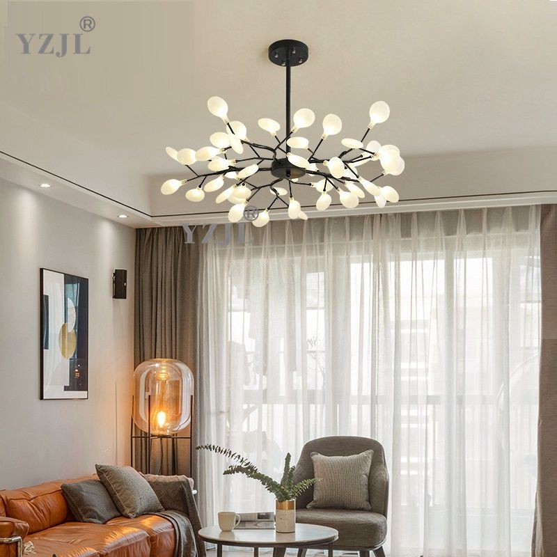 

Modern led Chandelier For Living Room Bedroom Home lamp light stylish tree branch