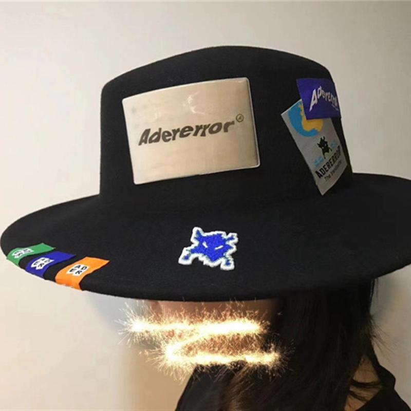 

Adererror Fedoras Men Women Ader Error Hats Embroidered Logo Cap Adjustable hats for women womens fashionable
