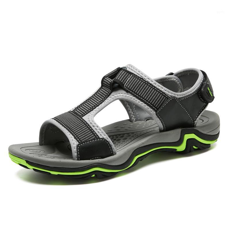

new design mens casual shoes big size summer sandals open toe outdoors beach sandalen non-slip platform sandalias para hombre1, Picture color