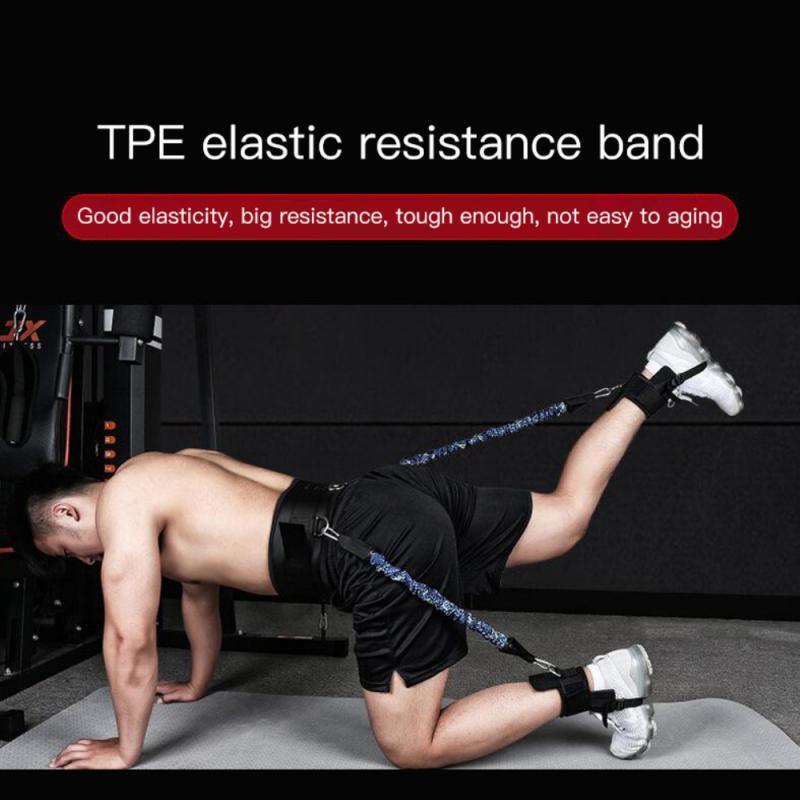 

Sports Fitness Resistance Bands Stretching Strap Set For Leg Arm Exercises Boxing Muay Thai Gym Bouncing Training Equipment