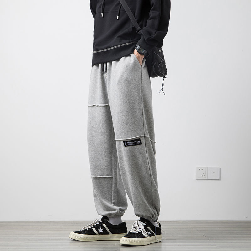 

Men's Trousers 2021 Spring and New Winter Thin Size M- Hare Pants Clothing GV04, Gray light