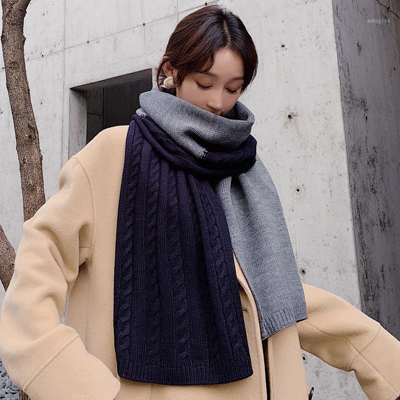 

Scarves Soft Women Bufanda Knitted Ultra Long Shawls And Wraps Winter Warm Echarpes Foulard Unisex Scarf Muffler 2021 Poncho Cape1