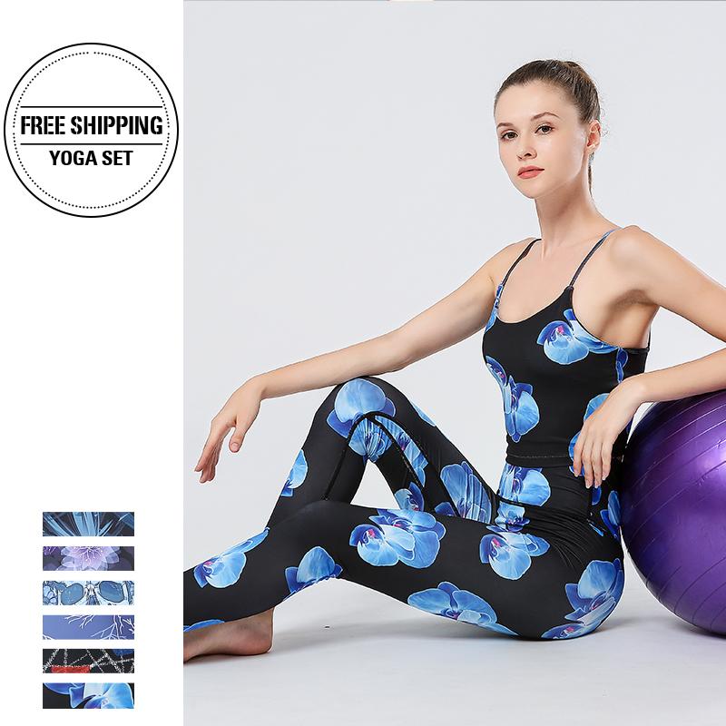 

Seamless Yoga Set Fitness Clothing Sportswear High Waist Women Gym Leggings Tights Padded Push-up Sports Bra 2 Pcs Sports Suits, Hk247w180