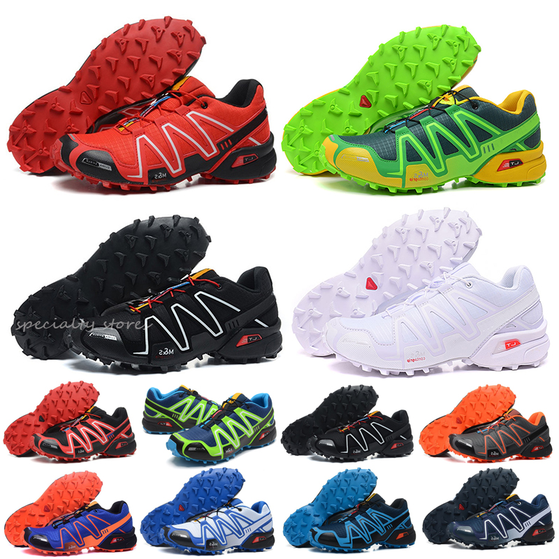 

High Quality New Zapatillas Speedcross 3 Running Shoes Men Walking Ourdoor Sport Speed cross Athletic Shoes Sneakers Trainers Size 40-46