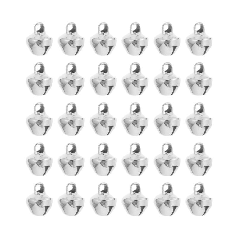 

600pcs 6mm Jingle Christmas Bells Mini Bells DIY Bracelet Anklets Necklace