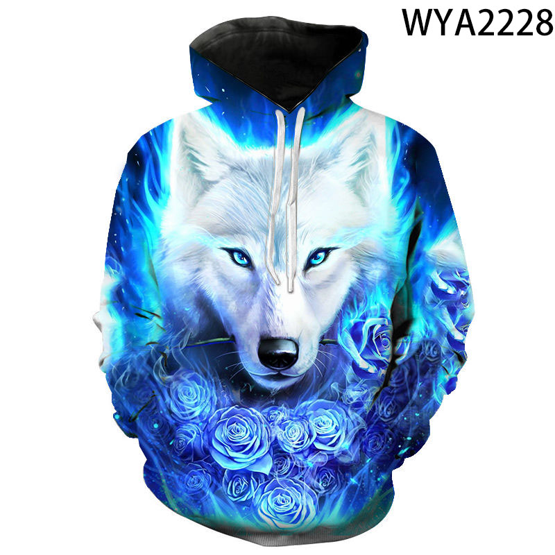 sweater 3d wolf