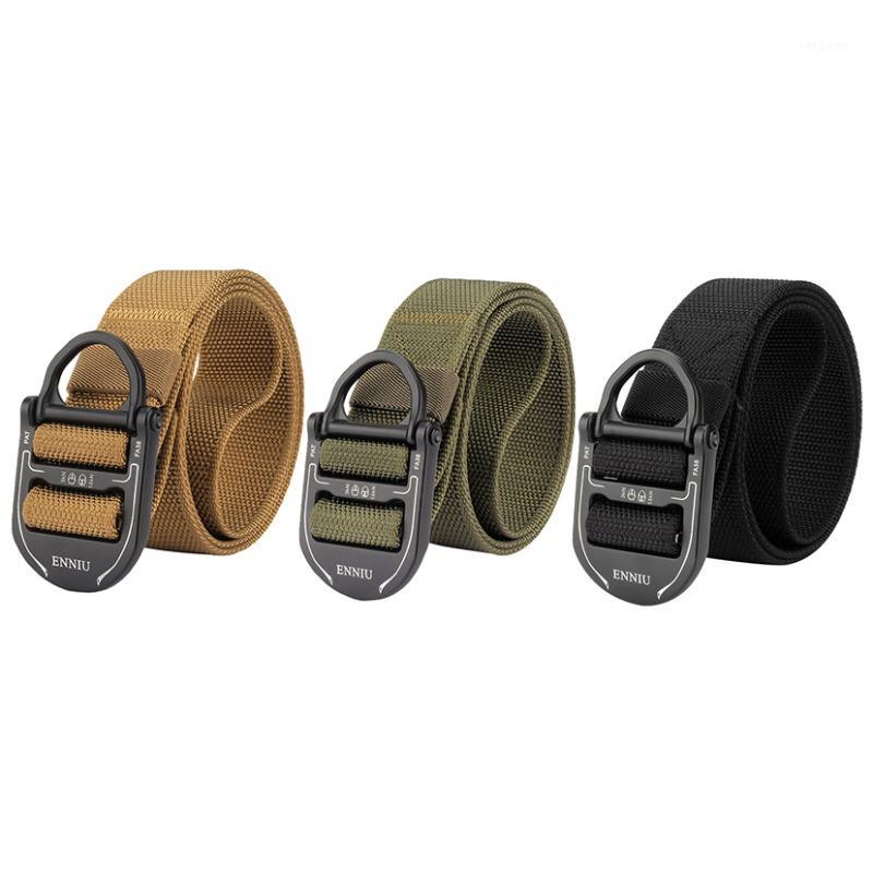 

Hunting Tactical Belt Camping Hiking Training Belt Sports Adjustable1, Yellow