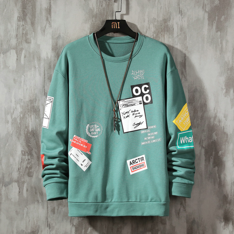

2021 New Solid Print Color Sweatshirt Men's Hoodies Spring Autumn Hoody Casual Streetwear Clothes A91j, Ds931 d