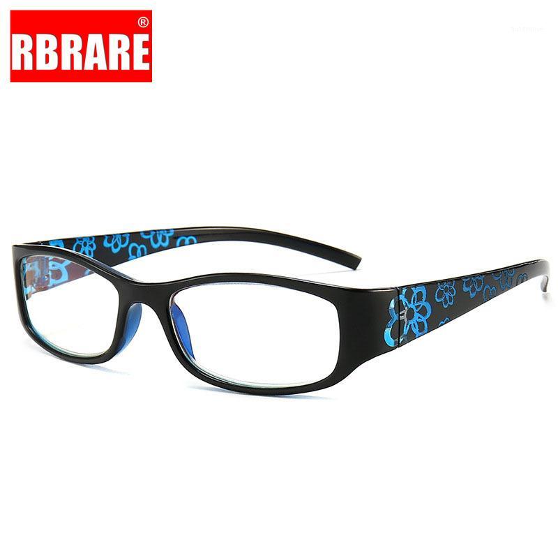 

RBRARE New Square Reading Glasses Women Anti-blue Light Elderly Reading Mirror Men and Women Retro Hyperopia Glasses Okulary1