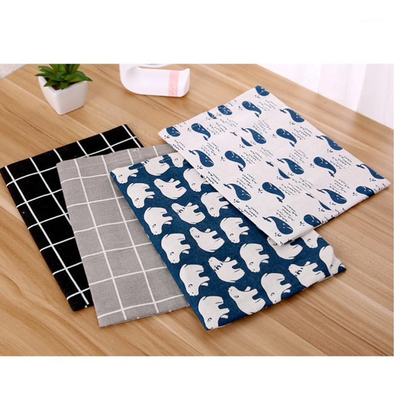 

Tissue Box Cotton-linen Napkin Holder Paper Storage Container Paper Towel Holder for Office Home Bedroom1