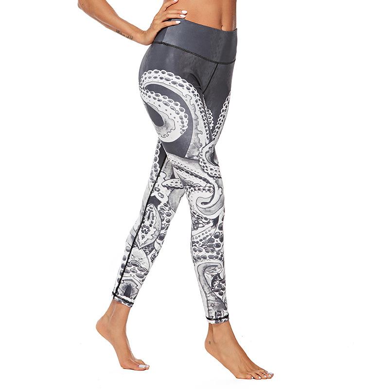 

Yoga Pants Sport Leggings For Women High Waist Gym Leggings For Fitness Hip Up Slim Sport Pants Female Mallas Mujer Deportivas, 9067 gray