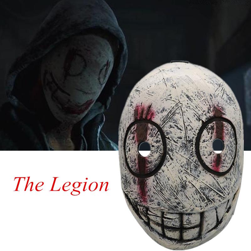 

Game Dead By Daylight The Legion Peripheral Horror Mask Halloween Masquerade Party Cosplay Props Accessories Natural Latex Mask