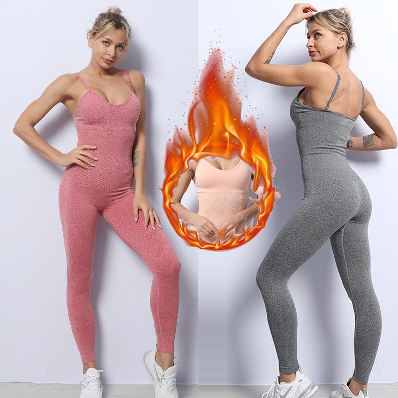 

Women' Sportswear Yoga Set Workout Clothes Athletic Wear Gym Legging Seamless Fitness Bra Crop Top Long Sleeve Yoga Suit, Beige