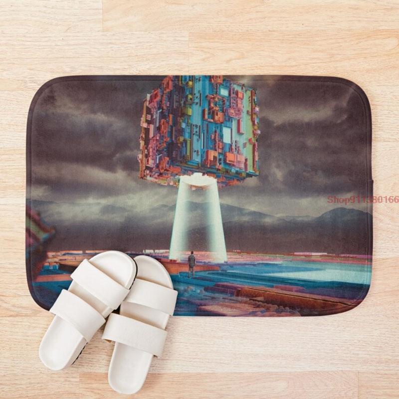 

Mat Believer Doormat Welcome Home Rectangle Anti-slip Carpet Rug Bedroom Entrance Floor Mats