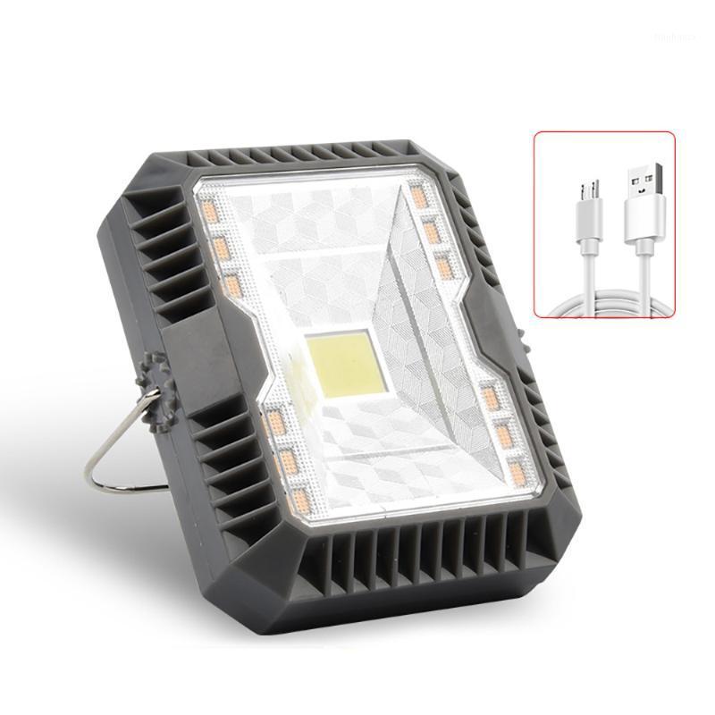

Rechargeable Work Projector Portable Camping Lamp with Solar Panel 3 Modes USB Port 360 ° Adjustable Waterproof Emergency Light1