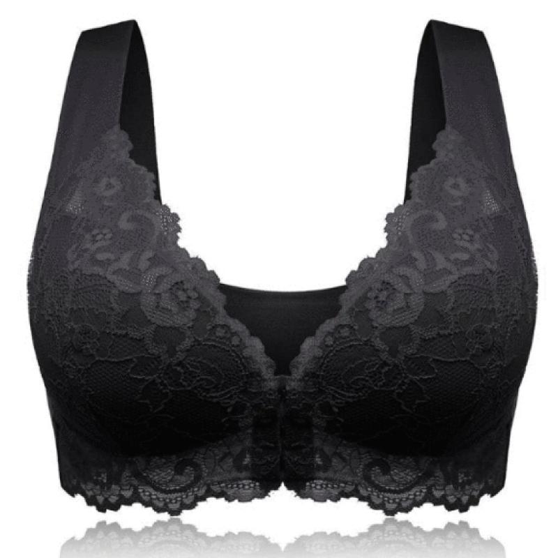 

Women's Underwear Adjustable Sports Front Closure Extra-Elastic Sexy Lace Casual Strapless Crop Top Strapless Seamless Bra#30, Pink
