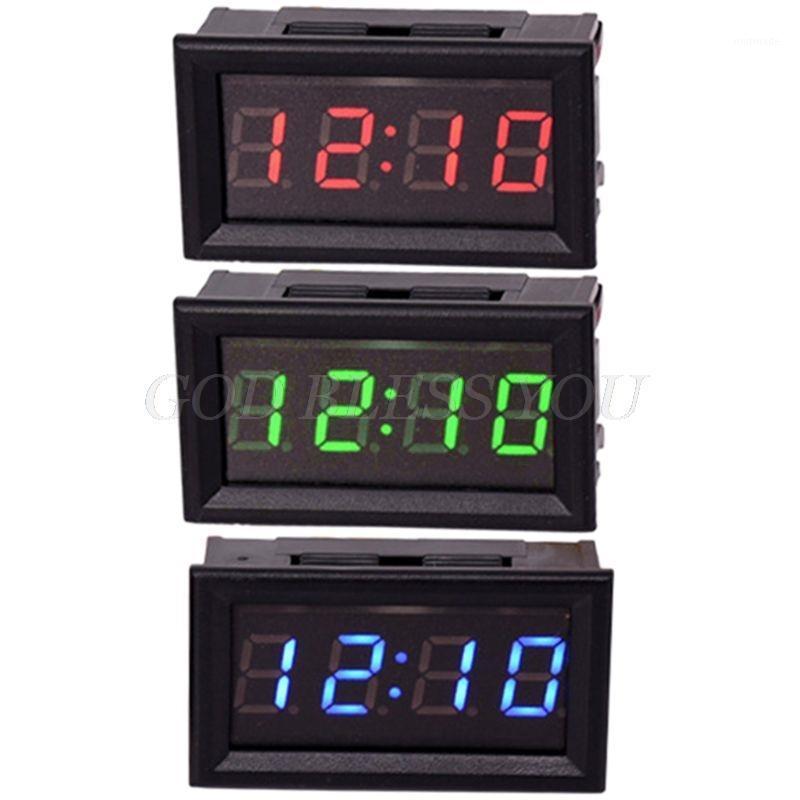 

Red LED DIY Vehicle Electronic Clock KIT Car Motorcycle Timer LED Digital Display Power-off Memory Function DC4.5-30V1