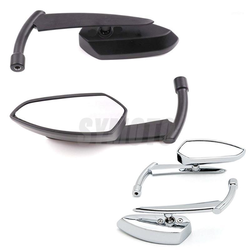 

Cruiser Motorcycle Modified metal rearview mirrors For XL883 XL1200 Fat boy V-Road Softail Dyna Touring XL 883 12001