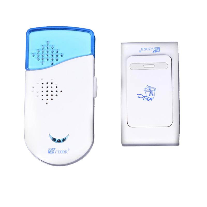 

LitchiShell Doorbell Remote Smart-Door Wireless Energy saving Doorbell Adjustable volume EU and US Plug Long distance 102