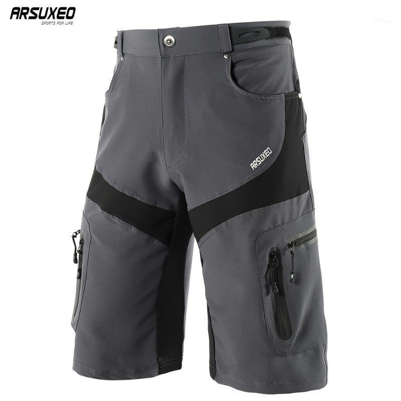 

ARSUXEO Men' Outdoor Sports Cycling Shorts Downhill Mountain Bike Shorts Mountain Bike Waterproof Breathable1