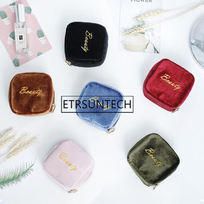 

100pcs Women Lipstick Storage Bag Mini Organizer Toiletry Case Female Travel Portable Cosmetic Beauty Makeup Bags1