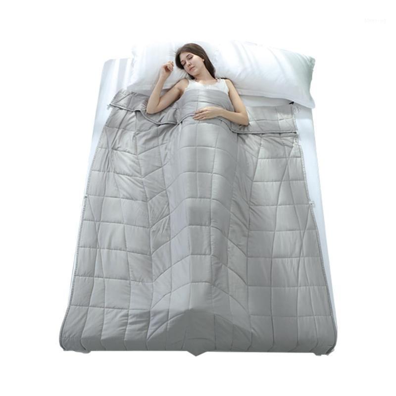 

7/10/15/20lb/25lb Cotton Weighted Blanket Glass Beads Ventilation Relieve Stress Autism Anxiety Disorders Women Weight Blanket1