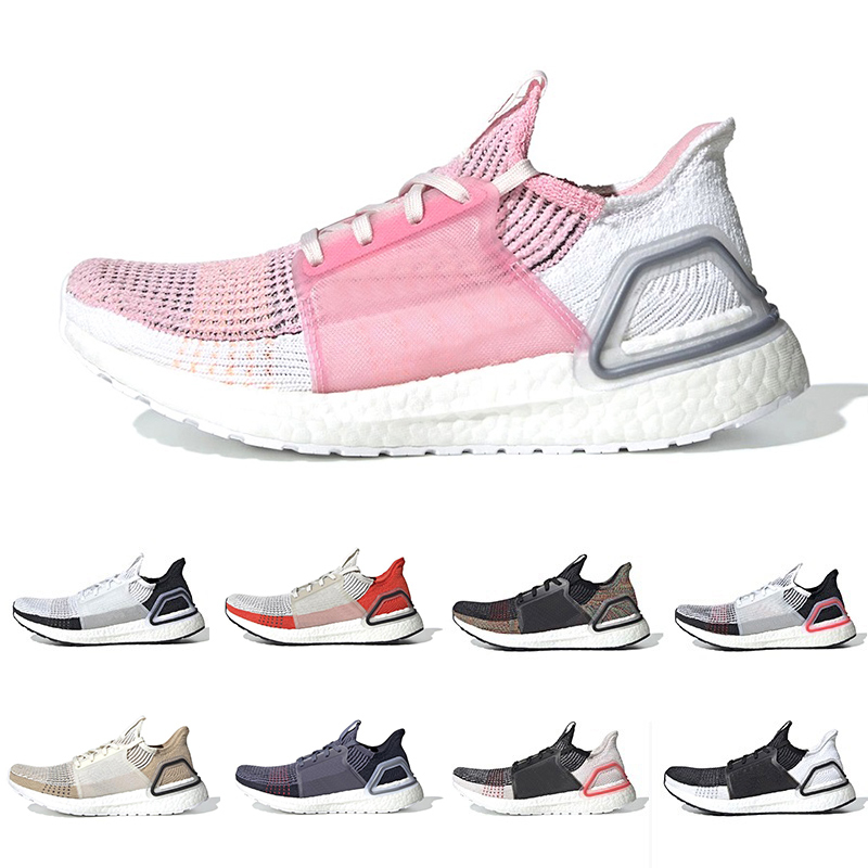 

2022 ultra boost 19 mens running shoes sneakers Green mint Active Red White and Pink Refract Oreo Navy blue Khaki Grey Blue Dark Pixel men women trainers sports shoe, Item#13