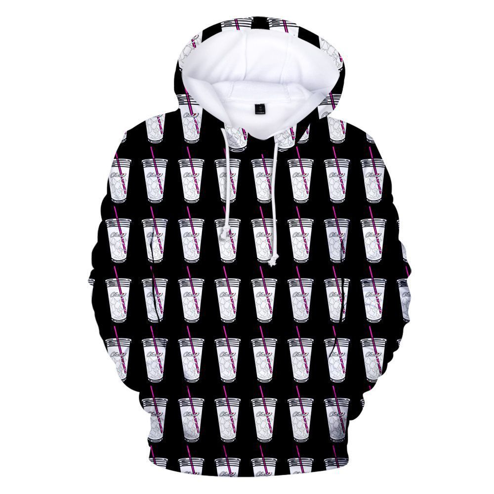 

Hot Charli Damelio Hoodie Sweatshirts Men Women Ice Coffee Splatter Print Hoodies Harajuku Casual Pullover Hooded Tracksuit Tops, 3d