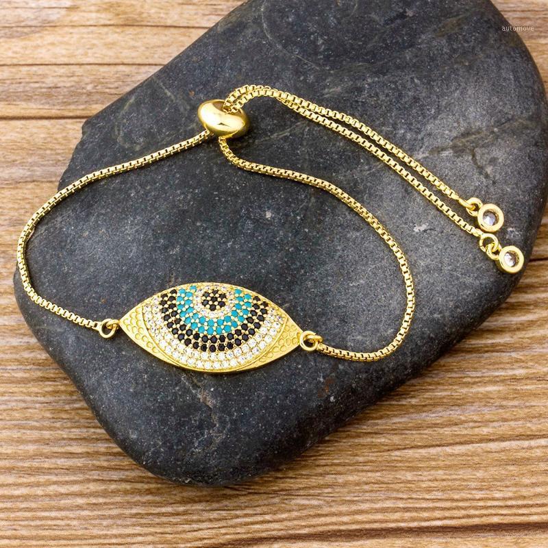 

Latest Fashionable Evil Eye Design Copper CZ Bracelet Crystal Rhinestone Cubic Zircon Jewelry for Party And Wedding1