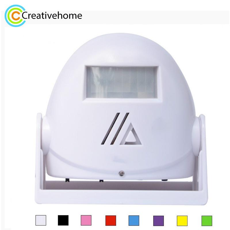 

Wireless Intelligent Doorbell Infrared Motion Sensor Voice Prompter Warning Door Bell Alarm